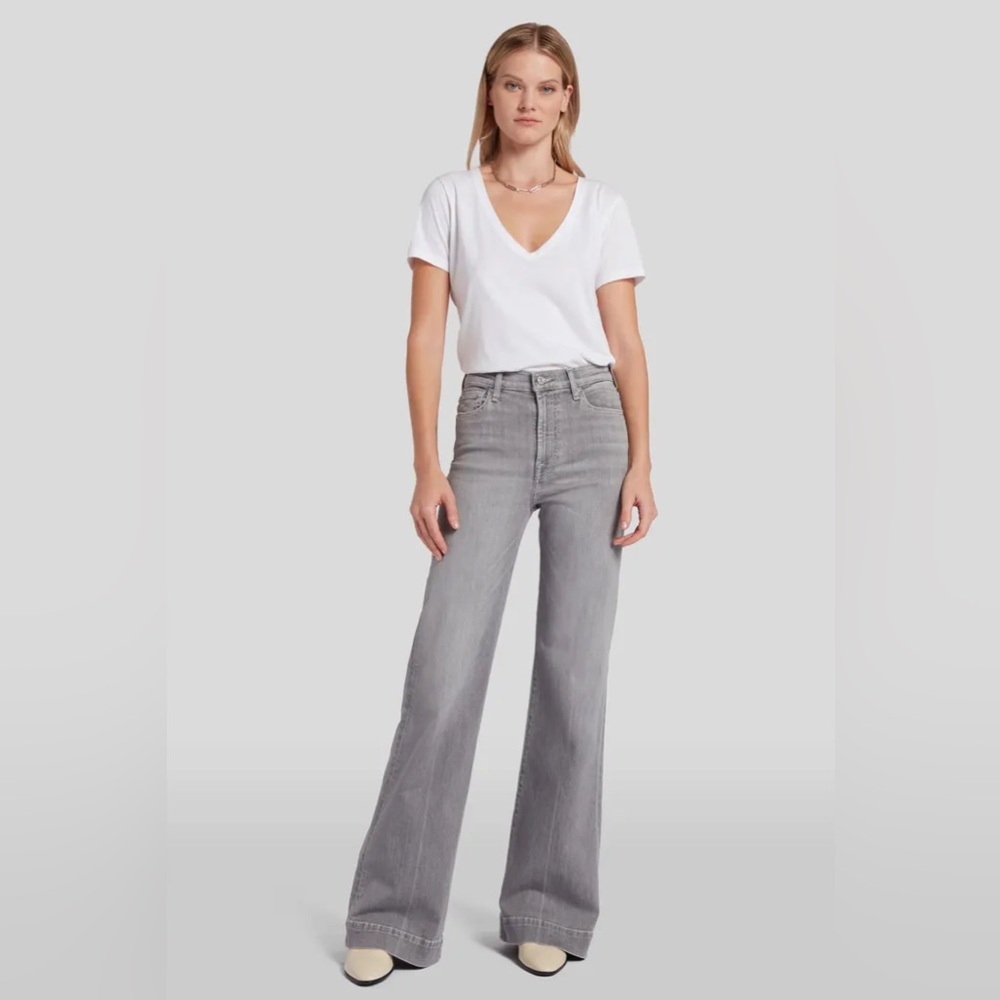 7 for All Mankind Dojo Phantom flare jeans